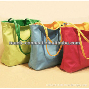 New nice designer promotional cheap nylon shopping bags